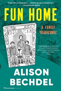 Book cover for Fun Home: A Family Tragicomic by Alison Bechdel.
